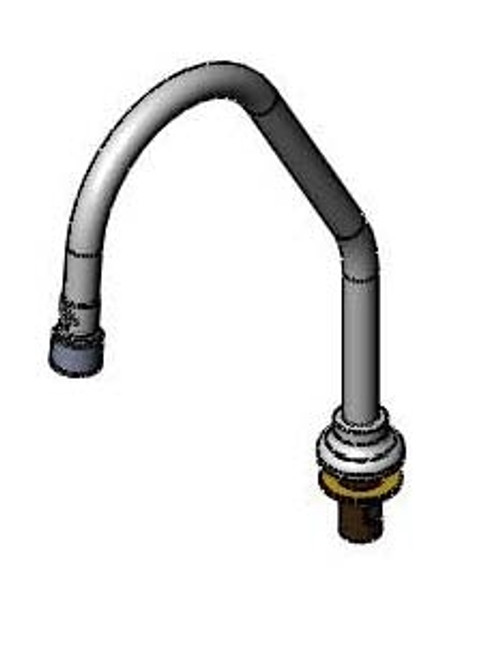 T&S Brass 018563-40 - Surgical Bend Nozzle Assembly, 1.5 GPM VR Laminar Flow Device