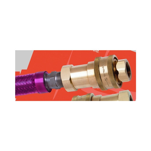 T&S Brass - Hot Water Hose, Male Fittings, 1/2-inch Diameter, 48-inch Long T&S Brass - Hot Water Hose, Male Fittings, 1/2-inch Diameter, 48-inch Long