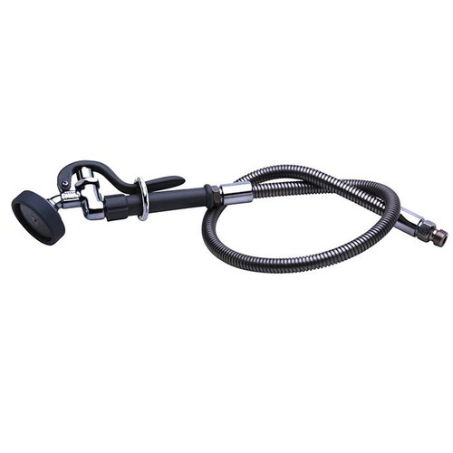 T&S Brass - B-0950-01 - Spray Assembly, 68-inch Flexible Stainless Steel Hose, Self Closing Angled Spray Valve T&S Brass - B-0950-01 - Spray Assembly, 68-inch Flexible Stainless Steel Hose, Self Closing Angled Spray Valve