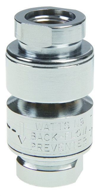 T&S Brass - B-0970-FE - Vacuum Breaker, 3/8-inch NPT Inlet and Outlet, Atmospheric, Designed for Continuous Pressure T&S Brass - B-0970-FE - Vacuum Breaker, 3/8-inch NPT Inlet and Outlet, Atmospheric, Designed for Continuous Pressure