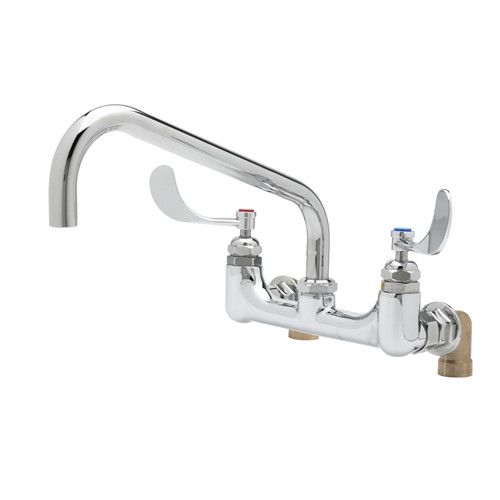 T&S Brass - B-0290-04 - BIG-FLO w/ 4-inch WRIST ACTION HANDLES