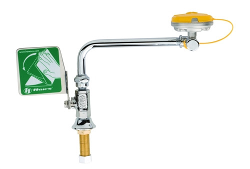 T&S Brass - EW-7612LH - EYEWASH, DECK MOUNTED, POLISH CHROME LEFT HAND T&S Brass - EW-7612LH - EYEWASH, DECK MOUNTED, POLISH CHROME LEFT HAND