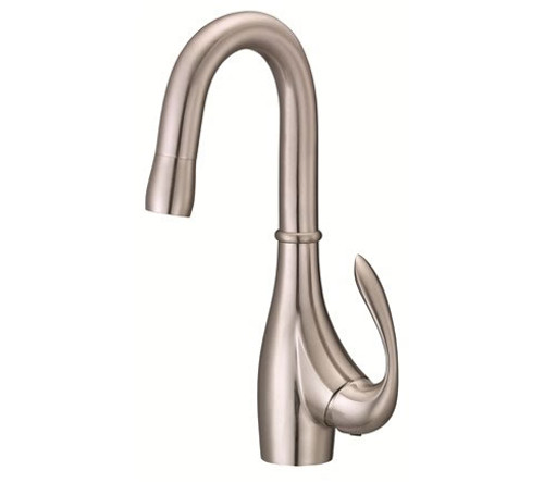 Danze D151546SS - Bellefleur Single Handle Bar, Side Mount Handle - Stainless Steel