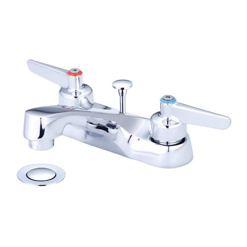 CENTRAL BRASS 81137-DLE Two Handle Lavatory Faucet 4" Centers CENTRAL BRASS 81137-DLE Two Handle Lavatory Faucet 4" Centers