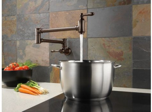 Delta 1177LF-RB Delta Other: Traditional Wall Mount Pot Filler Delta 1177LF-RB Delta Other: Traditional Wall Mount Pot Filler