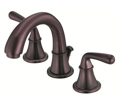 Danze D303056RB - Bannockburn Two Handle Mini-Widespread, Lever Handle MPU - Oil Rubbed Bronze