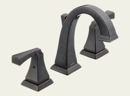 Delta 3551LF-RB Dryden: Two Handle Widespread Lavatory Faucet, Venetian Bronze Delta 3551LF-RB Dryden: Two Handle Widespread Lavatory Faucet, Venetian Bronze