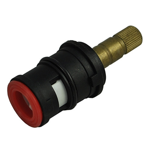 Danze DA507115W - Brass Ceramic Disc Cartridge - Cold Side, Round Spline, plastic jacket