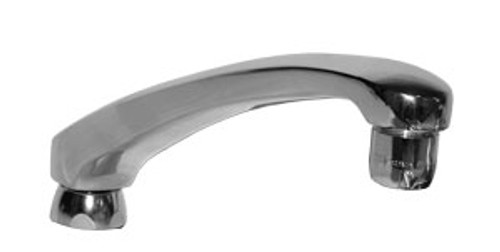 Component Hardware - KN11-X801 - 8-inch SWIVEL ARCHED CAST SPOUT