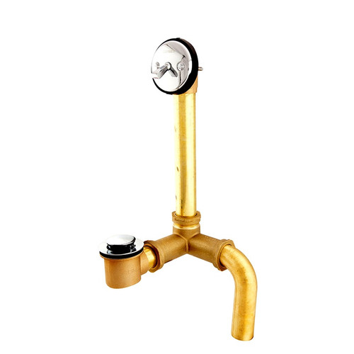 Gerber 41-807-91 Classics Pop-up Side Outlet 20 Gauge Drain for Standard Tub with Brass Nuts Chrome Gerber 41-807-91 Classics Pop-up Side Outlet 20 Gauge Drain for Standard Tub with Brass Nuts Chrome