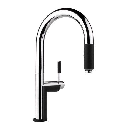 Graff G-4856-PN Oscar Pull- Down Kitchen Faucet, Polished Nickel