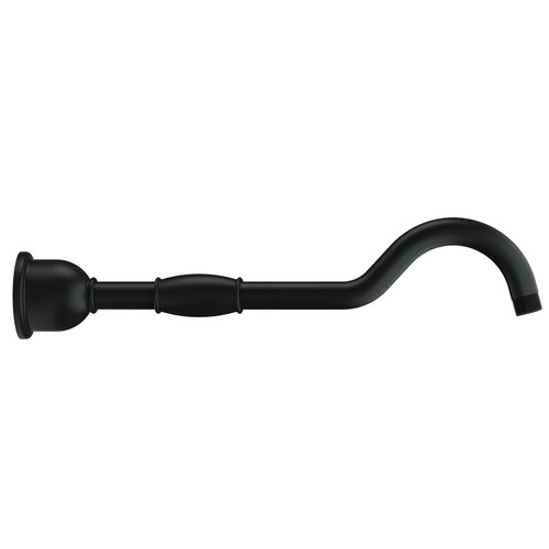 Gerber D481376BS 12" Showerarm w/ Escutcheon Satin Black