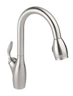 Gerber 40-471-SS Daylene Pull-Down Kitchen Faucet, Stainless Steel