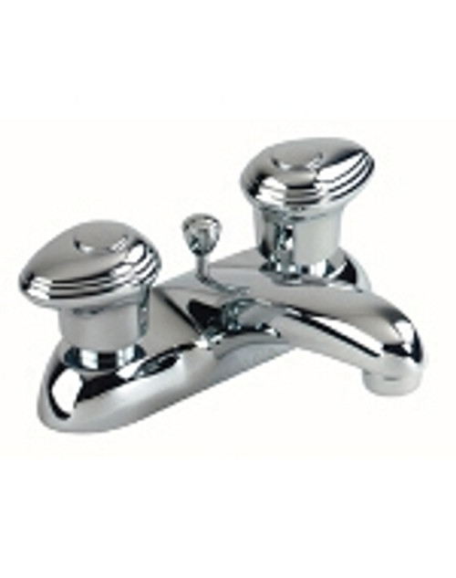 Gerber - 2-HANDLE HW LAVATORY FAUCET CENTERSET L/HANDLES Gerber - 2-HANDLE HW LAVATORY FAUCET CENTERSET L/HANDLES