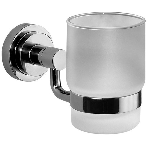 Graff G-9142-UB Tumbler & Holder, Unfinished Brass