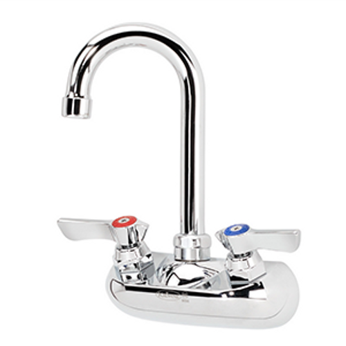 Krowne 10-400 4-inch Center Commercial Hand Sink Faucet with 3-1/2-inch Gooseneck Spout. This is one of our most popular hand wash sink faucets. Krowne 10-400 4-inch Center Commercial Hand Sink Faucet with 3-1/2-inch Gooseneck Spout. This is one of our most popular hand wash sink faucets.