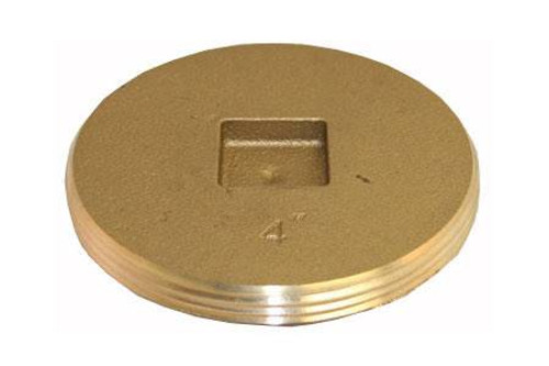 Prier Products - C-200-3 - Brass Cleanout Plug, Countersunk 3-inch Prier Products - C-200-3 - Brass Cleanout Plug, Countersunk 3-inch