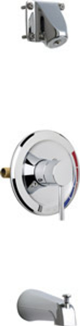 Chicago Faucet SH-PB1-04-100 Pressure Balancing Tub And Shower Valve Chicago Faucet SH-PB1-04-100 Pressure Balancing Tub And Shower Valve