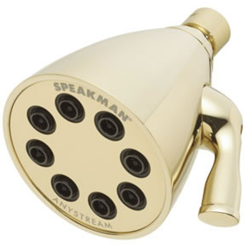 Speakman S-2251-PB - Anystream? Icon 64 Spray Showerhead, Polished Brass