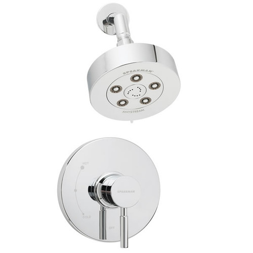 Speakman SM-1010-P Neo Pressure Balance Valve & Trim in Shower combination in Polished Chrome