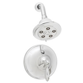 Speakman SM-6410-P Alexandria Pressure Balance Valve & Trim in Shower combination in Polished Chrome