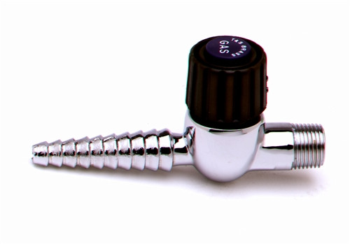 T&S Brass - BL-4010-01 - Lab, Needle Hose Cock, Used for Special Gases