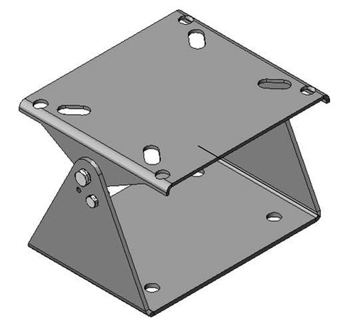 T&S Brass G016737-45 - Ss Swing Bracket, Fits All Spring-Driven Reels