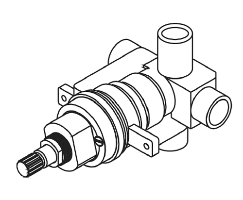 Symmons 4000-BODY Valve Body Only Symmons 4000-BODY Valve Body Only