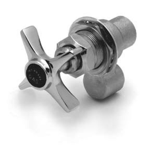 T&S Brass - BL-4705-01 - Lab Fume Hood Valve for Gases, 4-Arm Handle, 3/8-inch NPT Female Inlet and Outlet T&S Brass - BL-4705-01 - Lab Fume Hood Valve for Gases, 4-Arm Handle, 3/8-inch NPT Female Inlet and Outlet