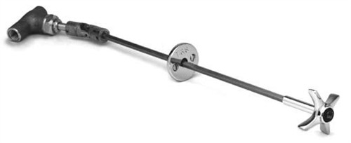 T&S Brass - BL-4710-01 - Remote Control for Gases, 3/8-inch NPT Inlet and Outlet, Straight Flange, 4-Arm Lab Handle T&S Brass - BL-4710-01 - Remote Control for Gases, 3/8-inch NPT Inlet and Outlet, Straight Flange, 4-Arm Lab Handle