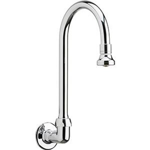 Chicago Faucets - 629-GN2BE4ABCP - Wall Mounted Spout