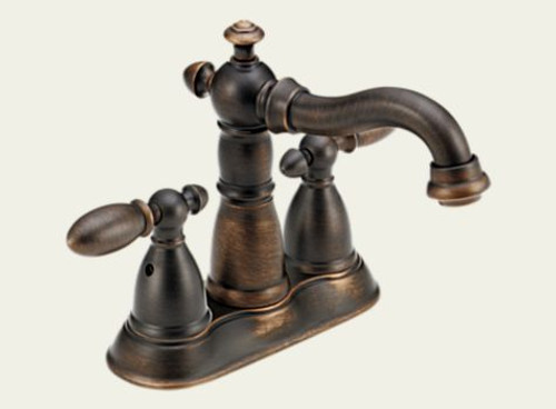 Delta Victorian: Two Handle Centerset Lavatory Faucet - 25955LF-RB Delta Victorian: Two Handle Centerset Lavatory Faucet - 25955LF-RB