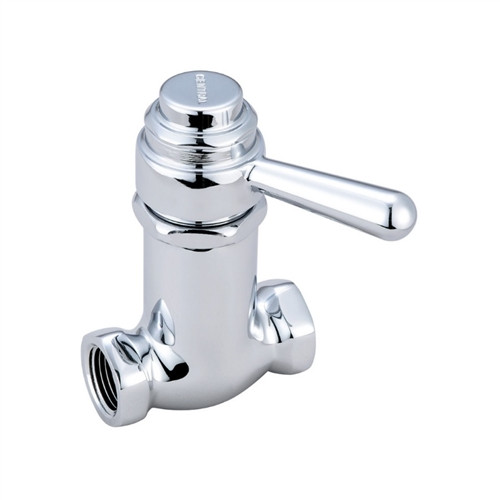 Central Brass 0331-LV3/8 Self-Close Straight Stop, Chrome Central Brass 0331-LV3/8 Self-Close Straight Stop, Chrome