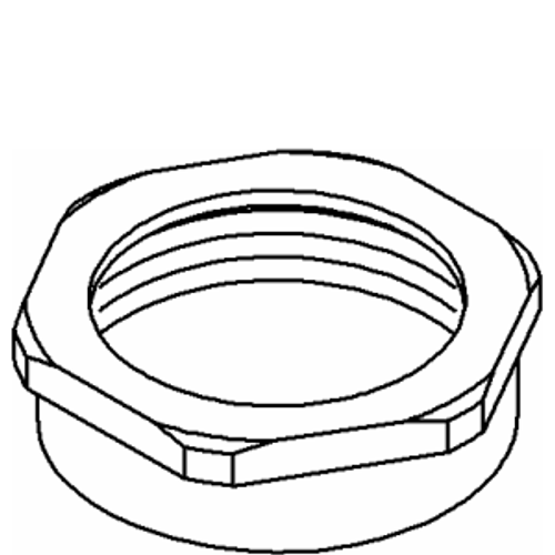 Kohler 1055646-CP - Polished Chrome Spud Cplg Nut