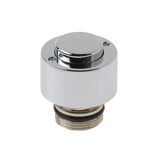 Kohler 1055650-CP polished chrome push button assembly for touchless flushometers