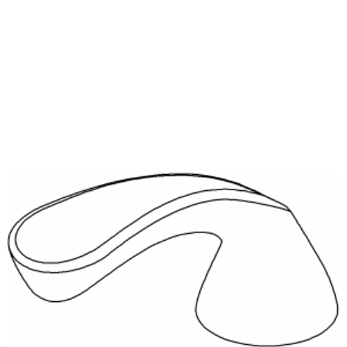 Kohler 1011529-BN - Brushed Nickel Lever Handle