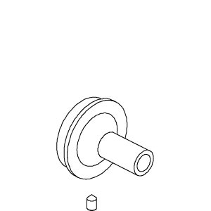 Kohler 1016452-CP - Polished Chrome Handle Base Kit