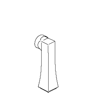 Kohler 1044280-CP - Polished Chrome Lever Handle