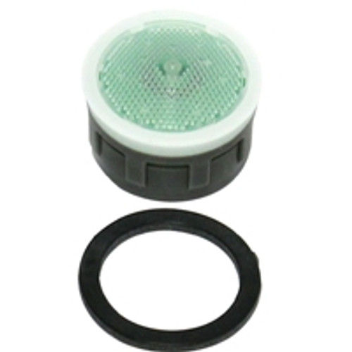 Rohl ZZ93393000 Cisal 1.5 Gpm 24Mm Aerator Insert Only Green Color To Lavatory Faucets Mousseur Cartridge With Flow Control Device