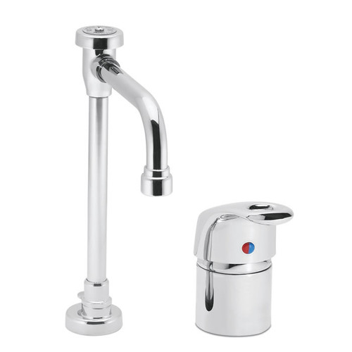 Speakman S-3661-VB6 - Side mount single lever faucet with 6-inch deep rigid vacuum breaker spout