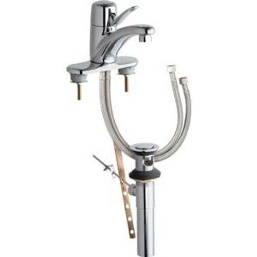Chicago Faucets - 2201-4E2805ABCP - Single Lever Lavatory Faucet