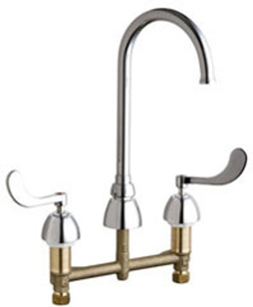 Chicago Faucets - 786-GN2FCXKABCP - Lavatory Fitting, Deck Mounted Chicago Faucets - 786-GN2FCXKABCP - Lavatory Fitting, Deck Mounted