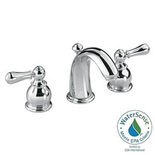 American Standard 7881.732.002 Hampton 2-Handle 8" Widespread High-Arc Bathroom Faucet w/ Metal Handles (Chrome) American Standard 7881.732.002 Hampton 2-Handle 8" Widespread High-Arc Bathroom Faucet w/ Metal Handles (Chrome)