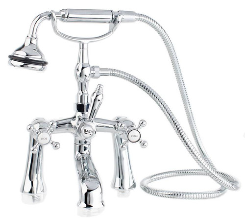 Cheviot 5121-AB Bathtub Filler for Rim Mount Application, Antique Bronze Faucet