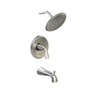American Standard T186.502.295 Fluent Pressure Balance Bath / Shower Trim 2.5gpm(Brushed Nickel)
