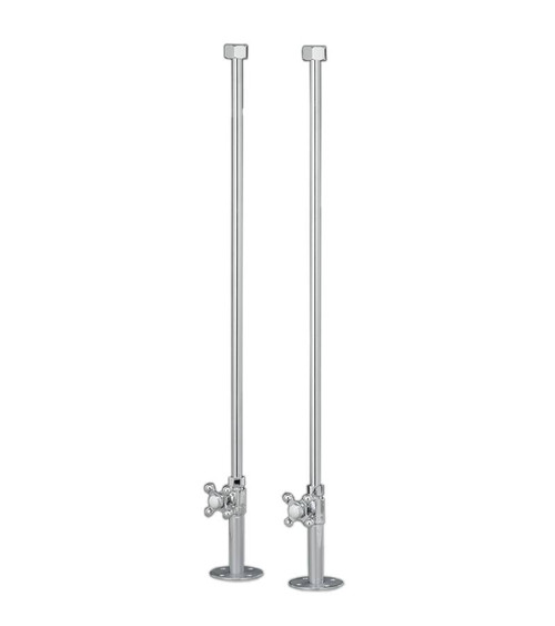 Cheviot 3411-AB Water Supply Lines for Rim Mount Bathtub Fillers, Antique Bronze Faucet Cheviot 3411-AB Water Supply Lines for Rim Mount Bathtub Fillers, Antique Bronze Faucet