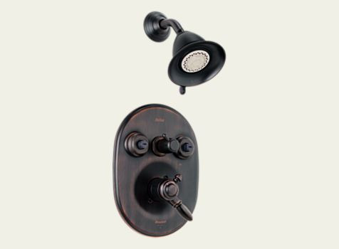 Delta Victorian: Monitor? 18 Series Jetted Shower(Tm) Xo Trim
