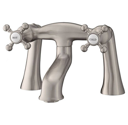 Cheviot 5140-BN Deck Mount Tub Filler, Brushed Nickel Faucet