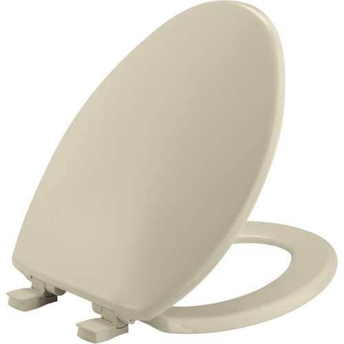 7300SLEC 006 - Bemis Elongated Plastic Toilet Seat, Bone