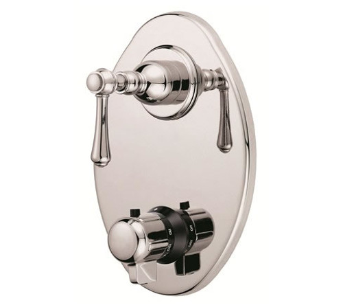 Danze D560157PNVT - Opulence Two Handle TRIM 1/2-inch Thermostatic Valve Lever Handle - Polished Nickel